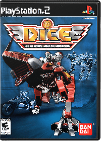 DICE DNA Integrated Cybernetic Playstation 2  box art